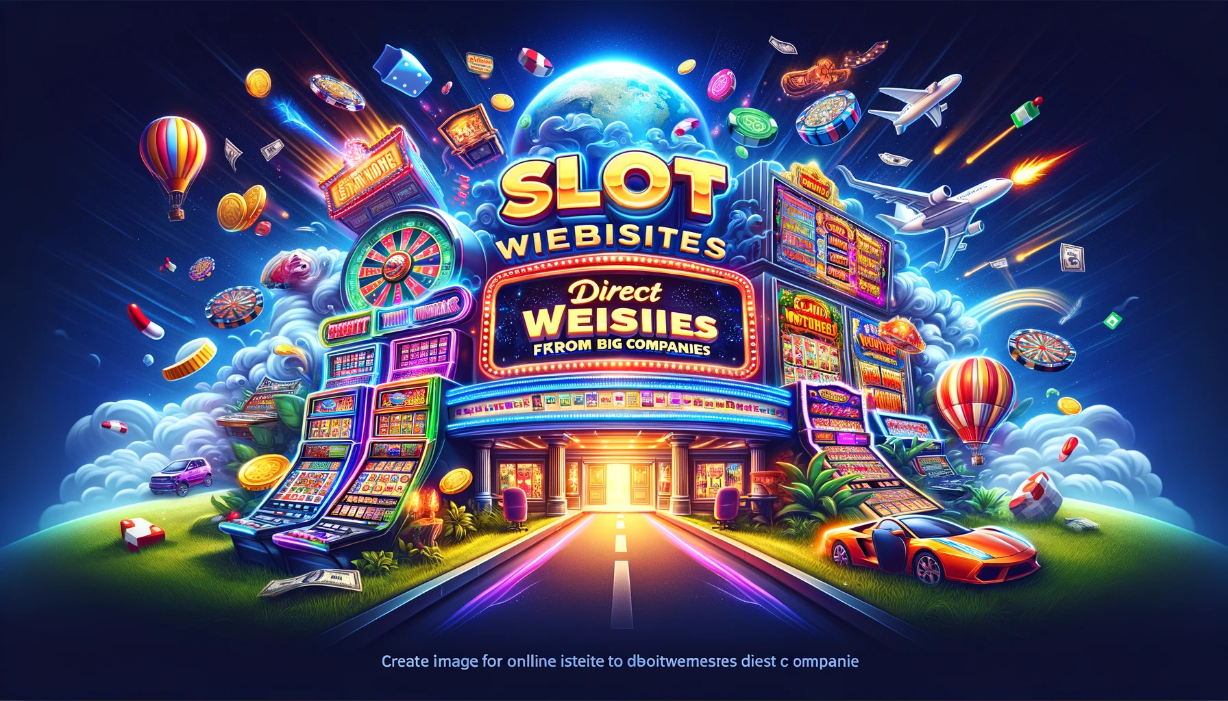 Slot websites, direct websites from big companies